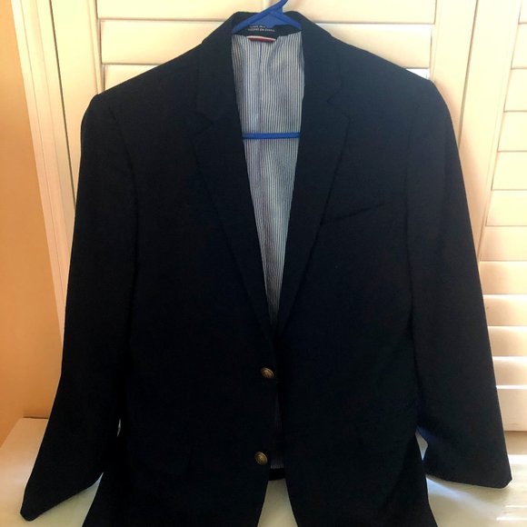 Tommy Hilfiger size 14 boys blue blazer - Picture 1 of 5